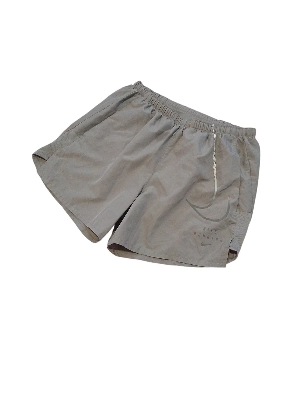 Nike Shorts Mens Medium Flex Stride  Brief-Lined Running Grey